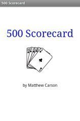 game pic for 500 Scorecard